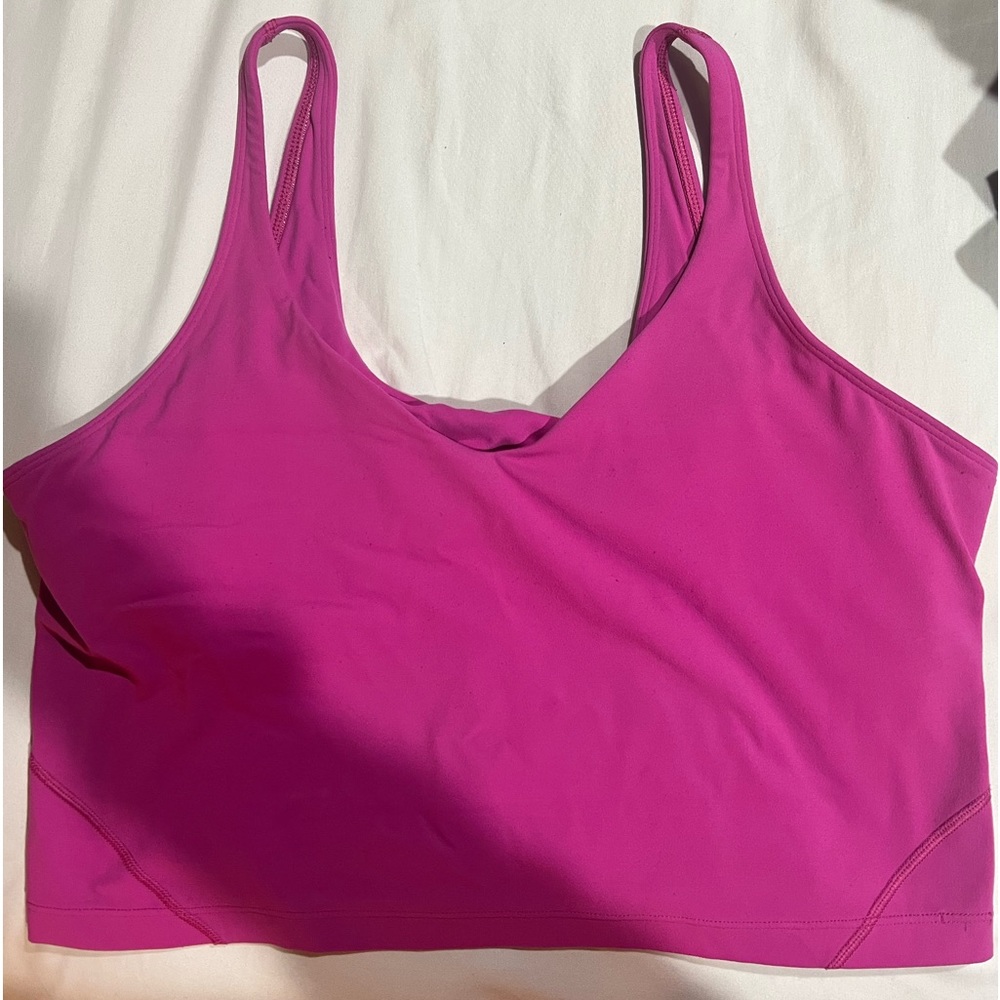Lulu Align Tank Siren Pink